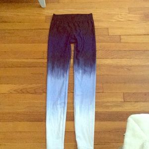 Colored work out leggings